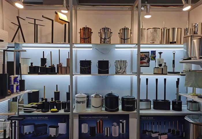 133th April Canton Fair booth photos of Jiangmen Shengying Hardware Products Co., Ltd./ Home Season Industry Limited