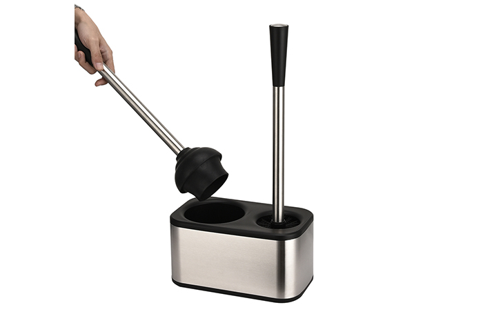 What is the function of the toilet bowl brush